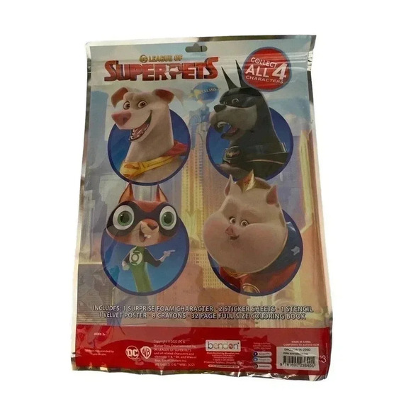 DC Justice League of Super Pets Play Pack Grab & Go - Picture 2 of 2